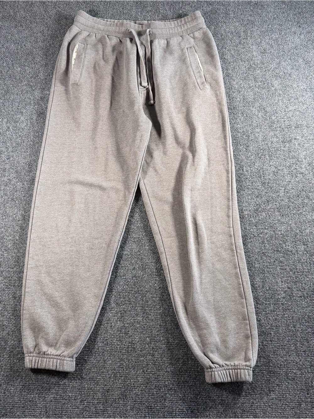 Modern Burlebo Everyday Fleece Joggers Men's Medium Heather Gray Sweatpants Gym